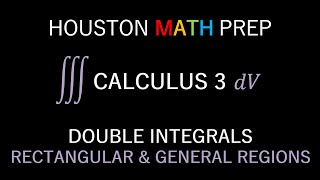 Finding Area Using Double Integrals Rectangular amp General Regions [upl. by Etnoel]