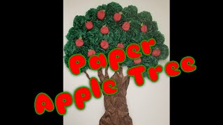 How to make a paper trees [upl. by Reyotal]