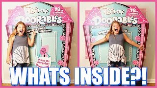 GIANT Disney Doorables Door Scavenger Hunt  Whats Behind the Door [upl. by Yleoj155]