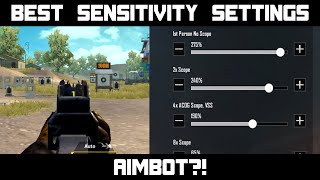 BEST SENSITIVITY SETTINGS IN 2022  PUBG Mobile [upl. by Edik]