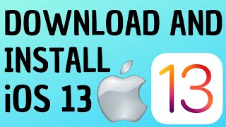 How to Install iOS 13  Download and Update to iOS 13 on iPhone [upl. by Encratia561]