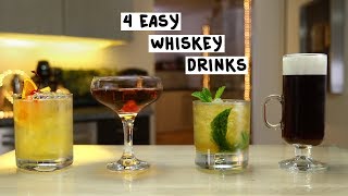 Four Easy Whiskey Drinks [upl. by Mahalia493]