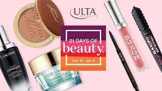 21 Days of Beauty  Ulta Beauty [upl. by Erodisi183]