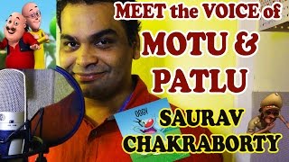 Motu Patlu Voice Dubbing Artist  Oggy and the Cockroaches  Sourav Chakraborty  Sugar Mediaz [upl. by Ruzich738]