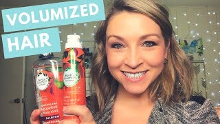 Herbal Essences Bio Renew Shampoo and Conditioner Review  Cass Thompson Beauty [upl. by Naellij]