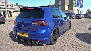 400HP VW Golf 7 R with LOUD Armytrix Exhaust System REVS  ACCELERATIONS [upl. by Garibald923]