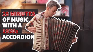 25 Minutes of Accordion Music  1920s Scandalli Accordion [upl. by Droc608]