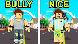 BULLY To NICE In Roblox Brookhaven [upl. by Sven]