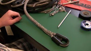 Dyneema Eye Splice Demonstration [upl. by Gernhard]