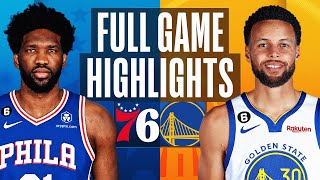 76ERS at WARRIORS  FULL GAME HIGHLIGHTS  March 24 2023 [upl. by Elades]