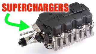 Superchargers  Explained [upl. by Bonnibelle]