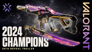 Champions 2024 Skin Reveal Trailer  VALORANT [upl. by Romo]