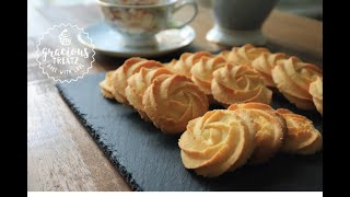 My Favourite Butter Cookie Recipe [upl. by Maloy]