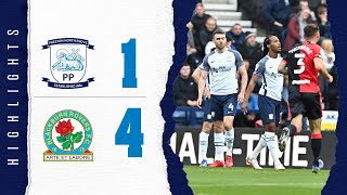 Highlights PNE 1 Blackburn Rovers 4 [upl. by Edmonda697]