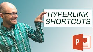 How to hyperlink in PowerPoint PowerPoint Shortcuts [upl. by Frasier]