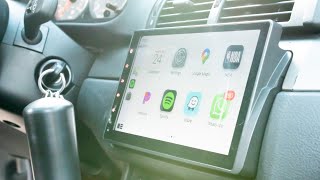 Apple CarPlay  Netflix in an E46 BMW Eonon GA9450B Review [upl. by Elleved]