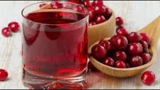 Cranberry Juice From Scratch  Homemade Simple And Easy [upl. by Bartley98]