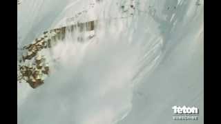 Skier Survives Massive Avalanche [upl. by Yrroc]