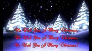 We wish you a Merry Christmas Song Video  lyrics [upl. by Rosella]