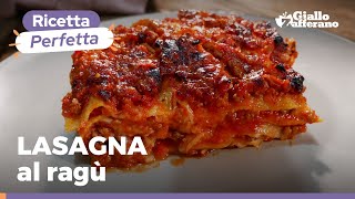 LASAGNE AL RAGÙ  Un grande classico della cucina italiana [upl. by Sillihp]