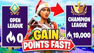 How To Gain Arena Points Fast in Chapter 3 Season 3 REACH CHAMPS FAST  Fortnite Tips amp Tricks [upl. by Nesline542]