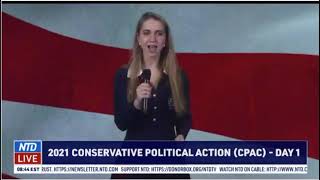 National Anthem performed at CPAC 2021 [upl. by Darcie]