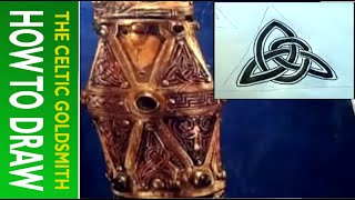 How to Draw Celtic Knots 5  Clonmacnoise Triskele 2 [upl. by Eedebez476]