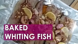 Baked Whiting Fish [upl. by Savannah]