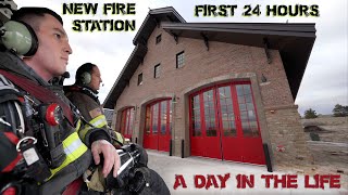 First 24 Hours in a New Fire Station  A Day in the Life [upl. by Essilevi]