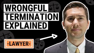 Wrongful Termination Law Explained [upl. by Map]