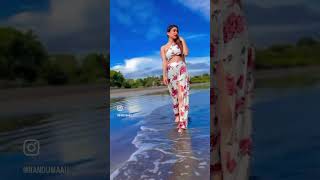 Alibag beach Mandwa beach Alibag alibagh viral beach beautifulgirl beachvibes mumbai [upl. by Dave]