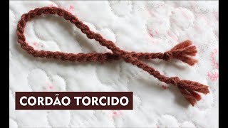 COMO FAZER O CORDÃO TORCIDO [upl. by Tessi804]