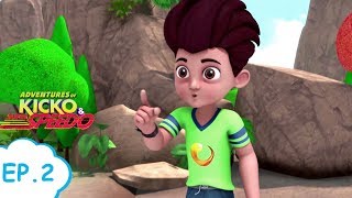 শিকারী মানুষ আক্রমণ  Adventures of Kicko amp Super Speedo  Moral stories for kids  Kids videos [upl. by Sallyanne]