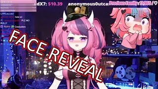 VTuber face reveal accident  Ironmouse exposed [upl. by Nikoletta]