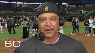 Dave Roberts calls Dodgers winning World Series ‘surreal’  SportsCenter [upl. by Analiese131]