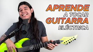 CÓMO TOCAR GUITARRA ELÉCTRICA DESDE 0  FÁCIL  Eddie Warboy [upl. by Conan646]