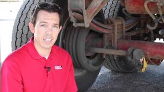 Semi Truck Trailer Brake Inspection Training [upl. by Tennaj]