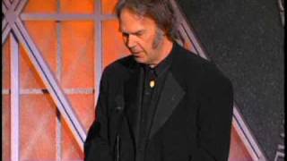 Neil Young Inducts Paul McCartney into the Rock amp Roll Hall of Fame  1999 Induction [upl. by Iveksarap469]