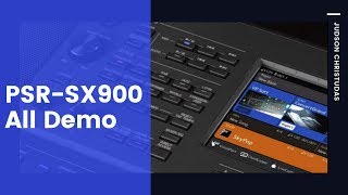 PSRSX900 All Demo No Talking [upl. by Veljkov446]