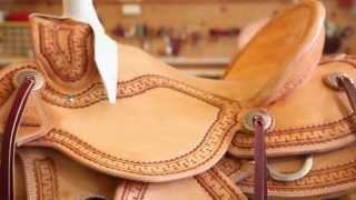 Saddle Making  Burns Saddlery Custom Saddles  Horse Saddle  BurnsSaddlerycom [upl. by Scrope]