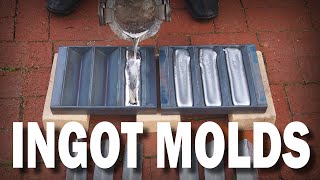 Steel Angle Ingot Molds for Molten Metal [upl. by Wallinga736]