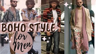 11 BOHEMIAN STYLE FOR MEN  BOHO OUTFITS  Style Guide 2020 [upl. by Sherye]