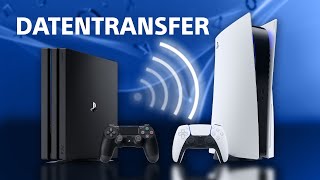 Tutorial PS4 Daten auf PS5 transferieren [upl. by Ogu]