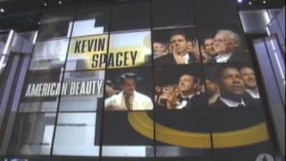 Kevin Spacey Wins Best Actor 2000 Oscars [upl. by Aissatan13]