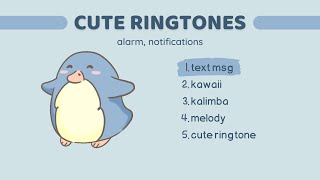 CUTE RINGTONES amp NOTIFICATION SOUNDS FREE  Zedge [upl. by Anirres314]