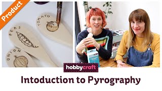 Introduction to the Pyrography Tool Set  Hobbycraft [upl. by Giliana]