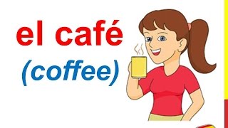 Spanish Lesson 47  DRINKS and BEVERAGES in Spanish Food and drinks vocabulary [upl. by Gitlow]