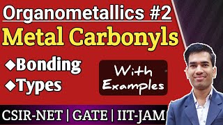 Metal Carbonyls  Metal Carbonyls in Coordination CompoundsMetal Carbonyls Organometallic Chemistry [upl. by Mighell137]