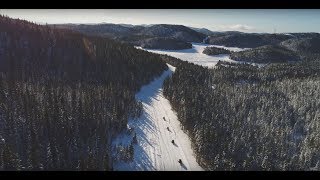 Snowmobilers Paradise in Saguenay–LacSaintJean [upl. by Plato583]