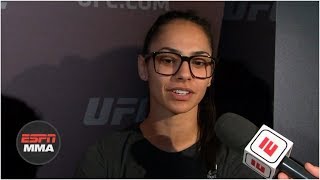 Ariane Lipski discusses her UFC debut Violence Queen nickname  ESPN MMA [upl. by Eiralc]